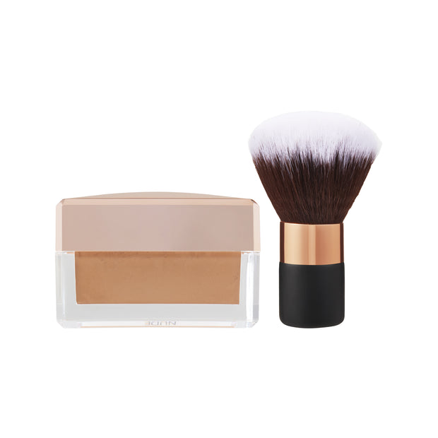 Mineral Powder Foundation + Kabuki Brush (SAVE 15%)